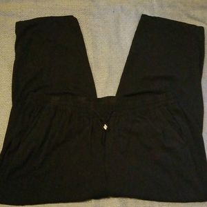 Old Navy black pull on pant